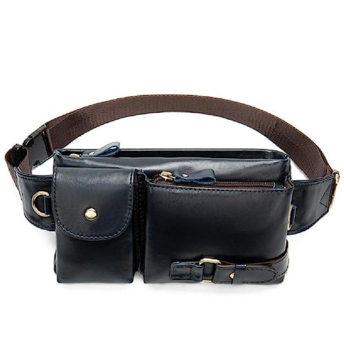 Mode Leder Fanny Packs Umhängetasche Frauen Brust Taschen Outdoor Taille Sling Telefon Tasche Mit Verstellbaren Riemen