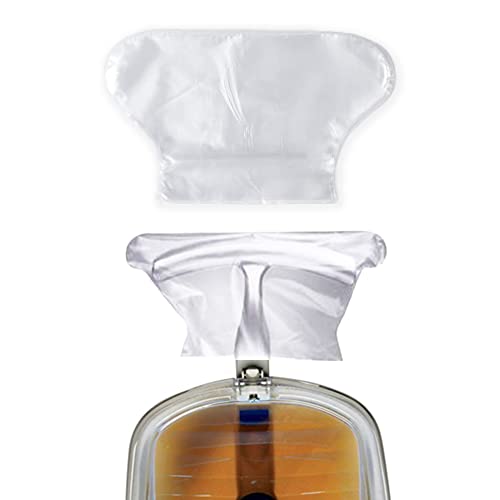Dental-Lichtgriffabdeckungen, Einweg-Teelicht-Griffschutz, transparente Kunststoffhüllen, U-förmig, 8,9 x 15,2 cm, 500 Stück
