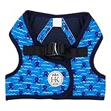 H&K Hudson Harness | Octopus Garden | Easy Control Step-in Mesh Vest Harness mit Reflexstreifen für Sicherheit (Extra groß)