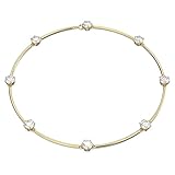 Swarovski Damen Constella Halskette, weiß, vergoldet Kein Metalltyp Kristall - 5622720
