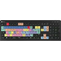Logickeyboard LKB-PPROCC-A2PC-DE Tastatur USB QWERTZ Deutsch Schwarz (LKB-PPROCC-A2PC-DE)
