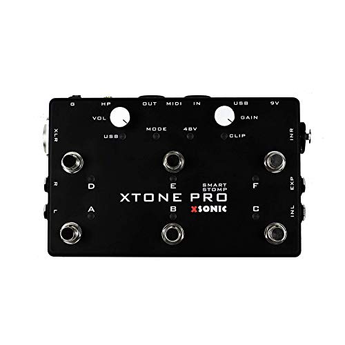 XTONE PRO 192K Professional Mobile Audio Interface With MIDI Controller