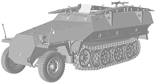 Das Werk DW35030 Mtl.Pi.Pzwg. Sd.Kfz.251/7 Ausf.D (2 in 1) Maßstab 1:35 - Modellbau