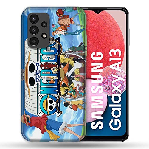 Cokitec für Samsung Galaxy A13 Manga One Piece Sunny, Mehrfarbig