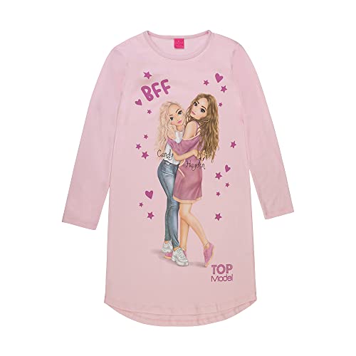 Top Model Mädchen Nachthemd mit Candy & Hayden 98875 rosa, Größe 164, 14 Jahre