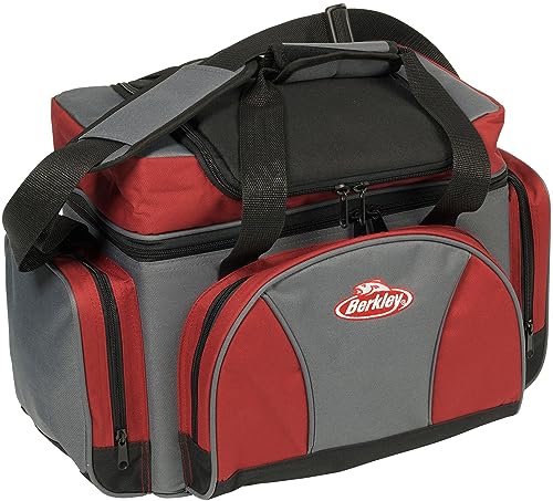 Berkley Gerätetasche Bag System inkl. 4 Boxen Rot/Grau