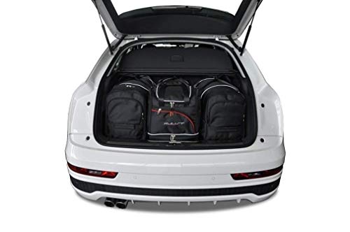 KJUST Dedizierte Kofferraumtaschen 4 stk kompatibel mit AUDI Q3 I 2011 - 2018
