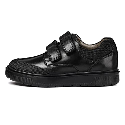 Geox Jungen J RIDDOCK Boy F Sneaker, Schwarz (Black C9999), 37 EU