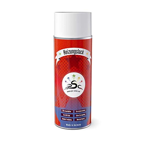 Heizkörperlack Spray Perlgold 400 ml RAL 1036 hitzebeständig-Heizkörper-Ofen-Radiator-hitzebeständig-bis 300 Grad- nachfärben
