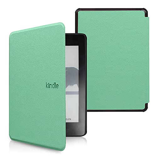 2021 Magnetic Portable Smart Case Für Amazon Kindle Paperwhite 5 11. Generation 6,8 Zoll Pu-Leder-Hülle Dünnste Leichteste, Mint, Für Paperwhite 5 11.
