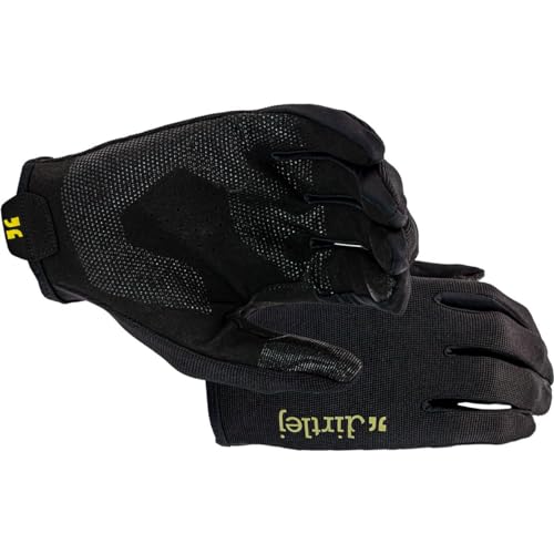 dirtlej MTB Gloves Black | Fahrradhandschuhe schwarz Unisex (L)