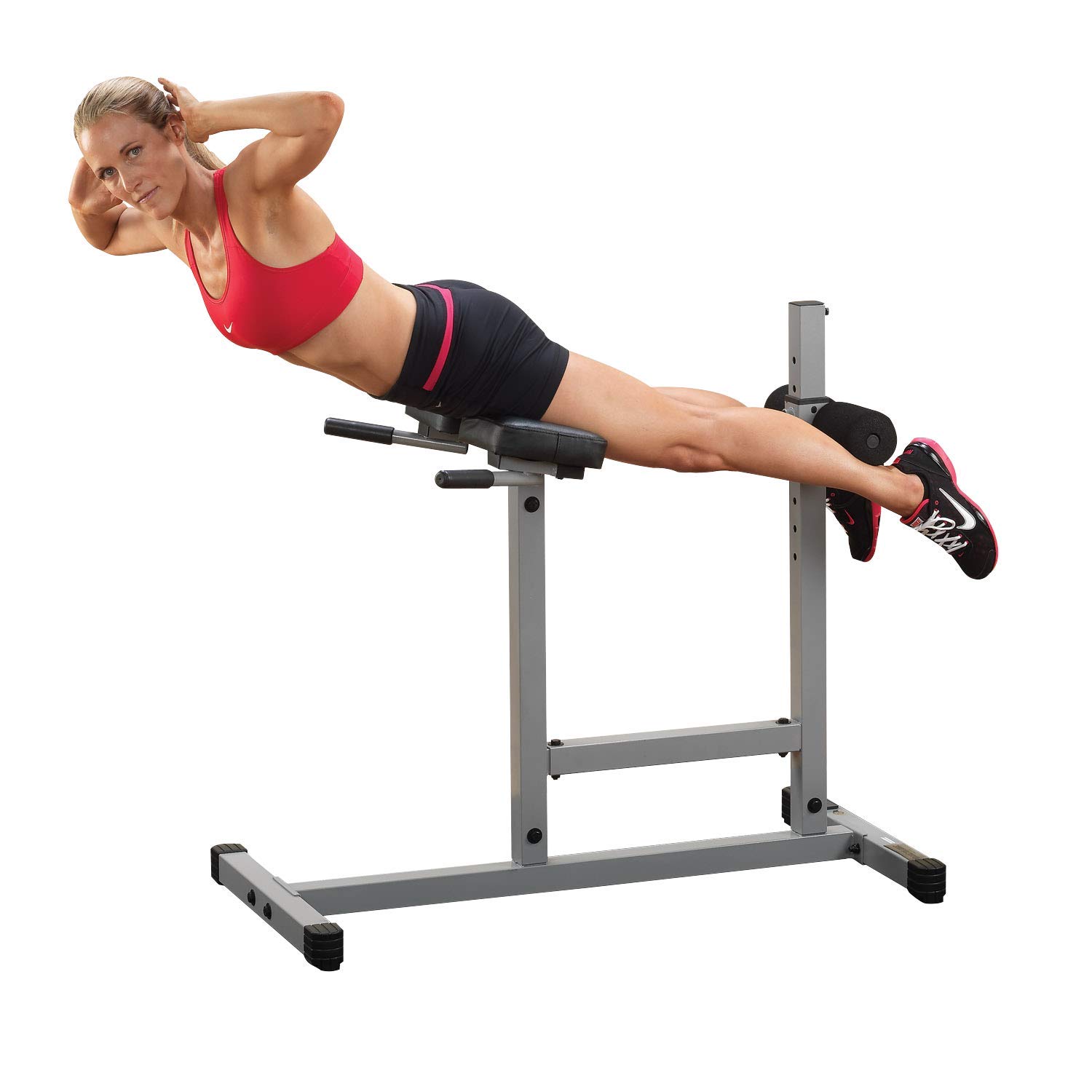 BODY-SOLID Powerline-Serie Rückentrainer Rückenstrecker Roman Chair Hyperextension Bauchtrainer Trainingsgerät