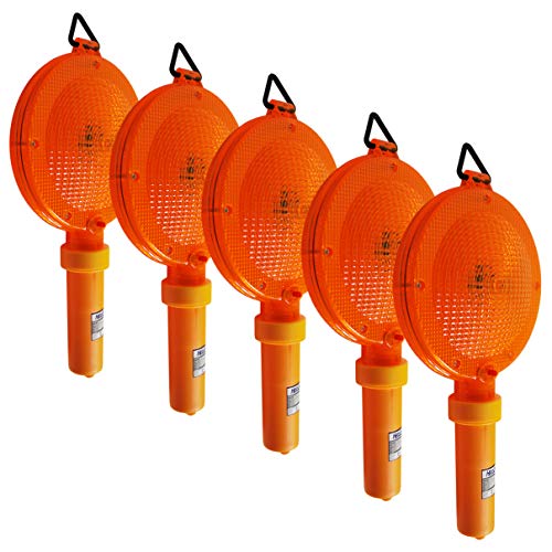 HELO LED Baustellenlampe Baulampe Baustellenleuchte Warnleuchte Signalleuchte V1 versch. Auswahl (5 Stück)