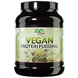Zec+ Nutrition LADIES Vegan Protein Pudding – Vanille, 500 g veganes Pudding Proteinpulver mit Glucomannan, Low Carb Protein-Dessert mit Erbsen- und Lupinen-Protein, Made in Germany