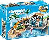 PLAYMOBIL Family Fun 6979 Karibikinsel mit Strandbar, Ab 6 Jahren