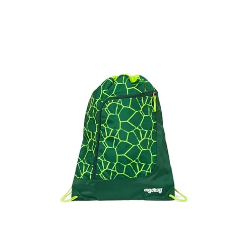 ergobag Jugend Unisex Prime Gym Bag Rucksack, Bearrex (Verde), Einheitsgröße