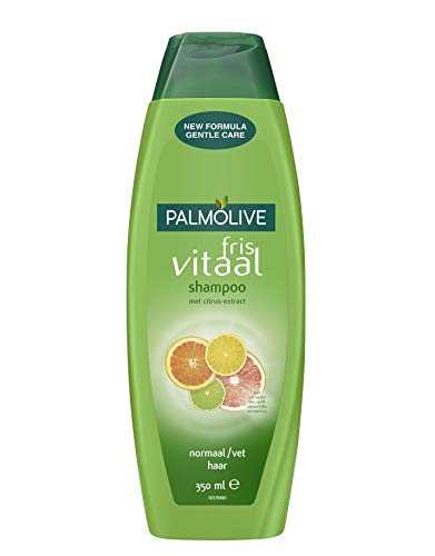 6er Pack - Palmolive Shampoo"Fresh Vital" - für normales und fettiges Haar - 350 ml