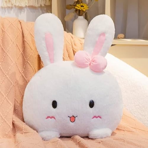 LfrAnk Neue Super Kawaii Tiere Plüschkissen Kuscheliges Squishy Kaninchen Katze Panda Zoo Tier Weiches Plüschkissen Kinder Geburtstagsgeschenk 30cm 2