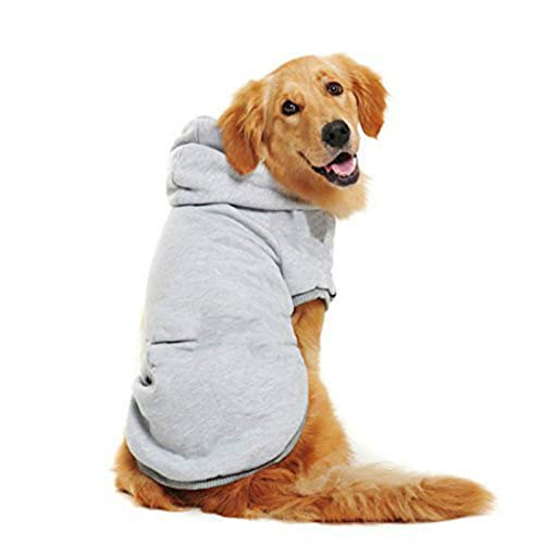 TOBILE Hundekleidung für den Winter, Haustiere, Hundekleidung, Hunde, Kapuzenpullover, warm, klein, mittel, groß