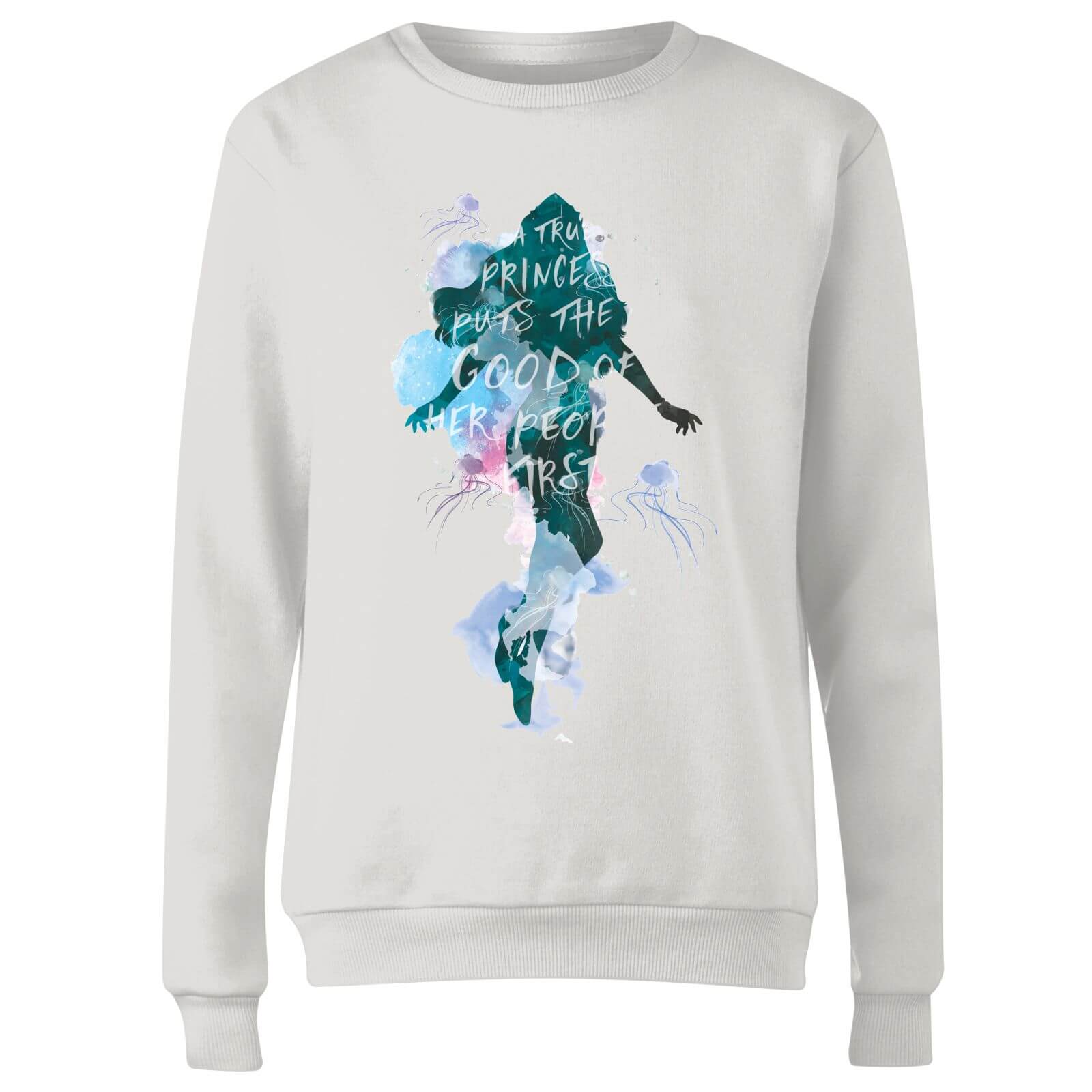 Aquaman Mera True Princess Damen Sweatshirt - Weiß - L 4
