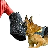 YUNDING Hundetraining Bissärmel Schutzhülle Für Haustier-Trainingsarme Schutzarm Aus Sackleinen Ausbildungszubehör Für Junge Hunde 45CMX25CM(Color:2)