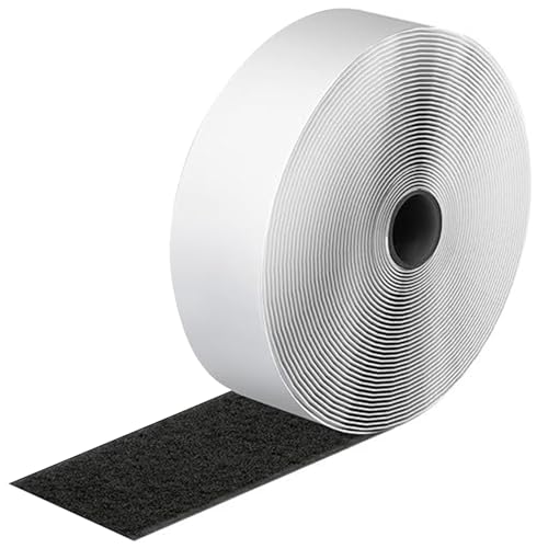 bephible Indoor Adhesive Solutions Vorhang-Aufhängeband mit Hakenband, hier ist ein Produkttitel für die Auflistung von Sofa-Befestigungsgurten, professionelle Qualität, sicher, einfach, schwarz, 2,5