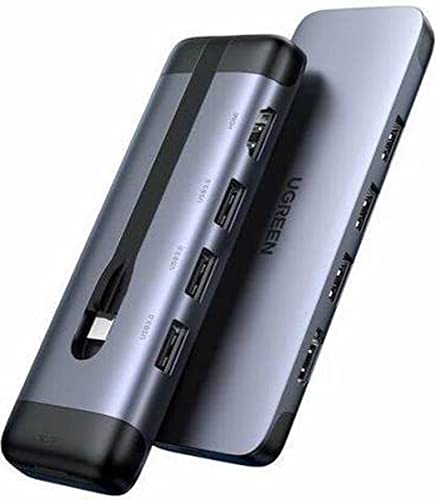Baseus Bright Mirror 3, USB 3-in-1 Kabel für Micro USB/USB-C/Lightning 66W / 2A 1,1m (grün)