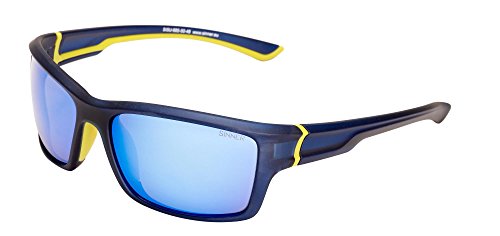Sinner Erwachsene Sonnenbrille Cayo Sportbril Polycarbonat, Blau/Gelb