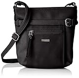 TOM TAILOR Juna Damen Umhängetasche Crossbody Bag Klein Schwarz