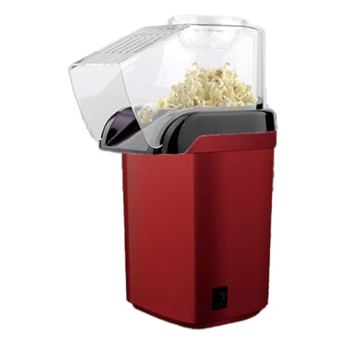 Heißluft-Popcornmaschine, 1200 W, schnelle Zubereitung max. 3 Minuten, ohne Öl und Fett, leicht zu reinigen (5321R)
