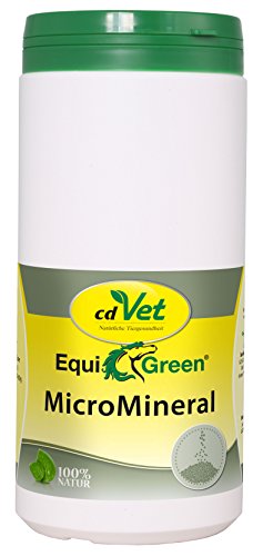 cdVet Naturprodukte EquiGreen MicroMineral 25 kg - Pferd - Mikronährstoffversorgung - Vitamin, Mineralstoff- und Spurenelementgeber - Wachstum - Stoffwechselprobleme - Hufprobleme - Entgiftung -