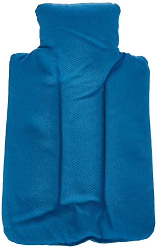 M-Home Wärmflasche, Baumwolle, Blau, 29 x 18 x 1,5 cm