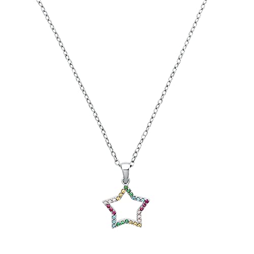 Prinzessin Lillifee Silber Kinder-Halskette mit Stern 2033371