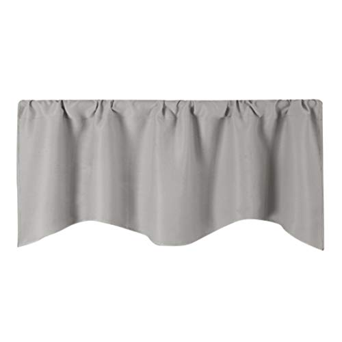 LIOOBO Vorhang für Vorhänge, Vorhänge für kleine Möbel, Kurzgardine – Verdunkelungsvorhang mit Wärmeisolierung (132 x 46 cm)