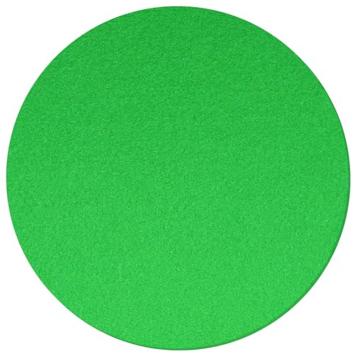 Hellgrüne Filzkreise - Deko Basteln Ø 3-60 cm, Durchmesser:Ø 37cm, Pack mit:50 Stück