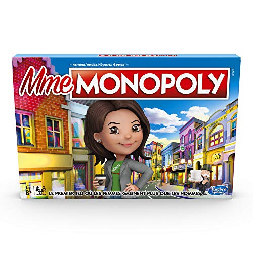 Madame Monopoly Gesellschaftsspiel – Brettspiel – französische Version