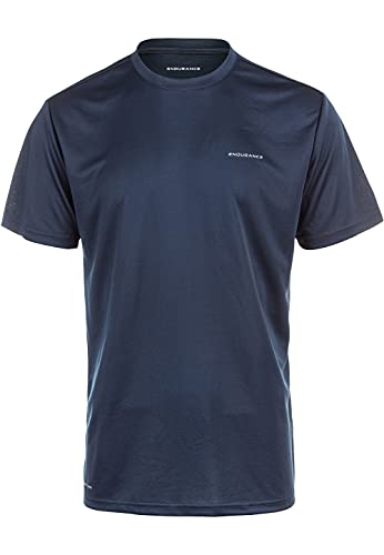 Endurance Herren T-Shirt Vernon mit Quick Dry Technologie 2101 Dark Sapphire, L