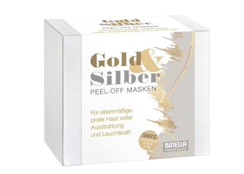 Binella Gold & Silber Peel-off Masken 8 x 15 g
