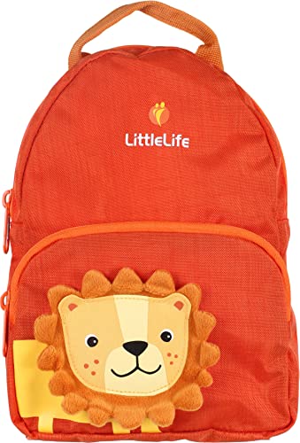 LittleLife Friendly Faces Rucksack für Kleinkinder, mit Sicherheitsgurt