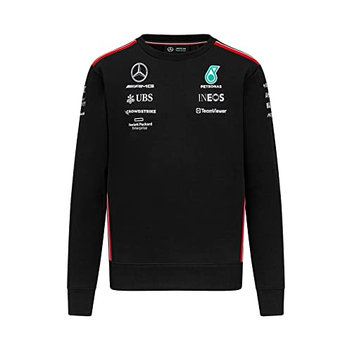 MERCEDES AMG PETRONAS Formula One Team - 2023 Team-Sweatshirt - Schwarz - Männer - Größe: 3XL