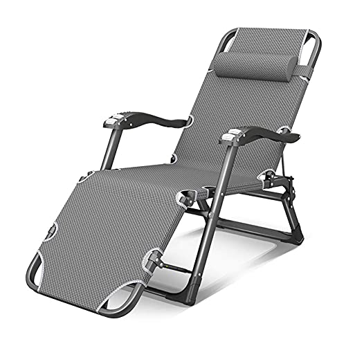 FVGBHN Sonnenliege, strapazierfähig, mit Liegestuhl, Liegestuhl, entspannt sich in Komfort und Stil, Gartenliege, flacher Schlauch A