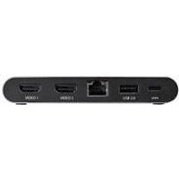 StarTech.com USB-C Multiport Adapter - 2 x 4K HDMI - Docking Station - USB-C - 2 x HDMI - GigE