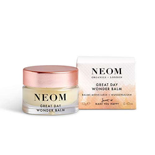 NEOM – Great Day Wonder Balm (12 g) – Hautglättende Feuchtigkeit für Lippen und trockene Haut