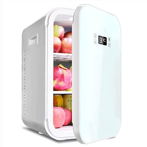 ROLTIN Mini-Kühlschrank, 22 l, tragbarer Kühler und Wärmer, persönlicher Kühlschrank für Hautpflege, Kosmetik, Getränke, Lebensmittel, ideal für Schlafzimmer, Büro, Auto, Wohnheim (Farbe: