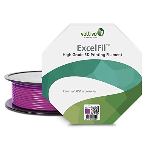 Voltivo ExcelFil 3D Druck Filament, PLA, 3mm - violett
