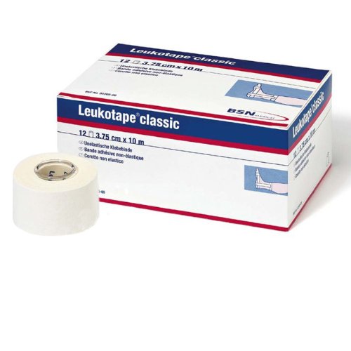 BSN medical Leukotape classic, Tapeverband 3,75cmx10m, 12 Rollen, weiß