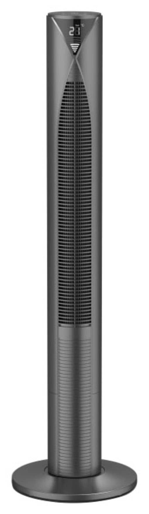 Hama Standventilator "Smarter Standventilator mit Fernbedienung 117cm, Turm, Displayanzeige", 18,6 cm Durchmesser
