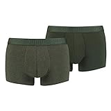 PUMA Herren Shortboxer Unterhosen Trunks 100000884 10er Pack, Wäschegröße:M, Artikel:-009 Green Melange
