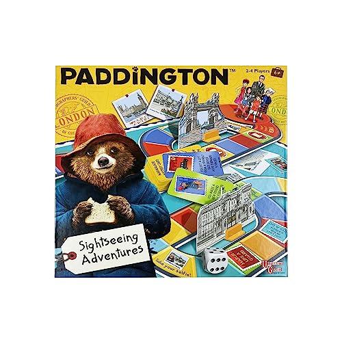 Paddington Bear Board Game | Paddington Bear Toys Sightseeing Adventure Board Game by University Games