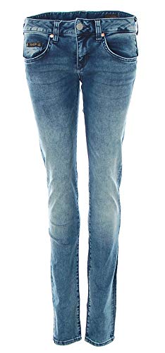 Herrlicher Damen Jeans Carry Slim (Tile Blue 780, 26W / 32L)